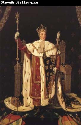 Jean Auguste Dominique Ingres Charles X in his Coronation Robes (mk04)